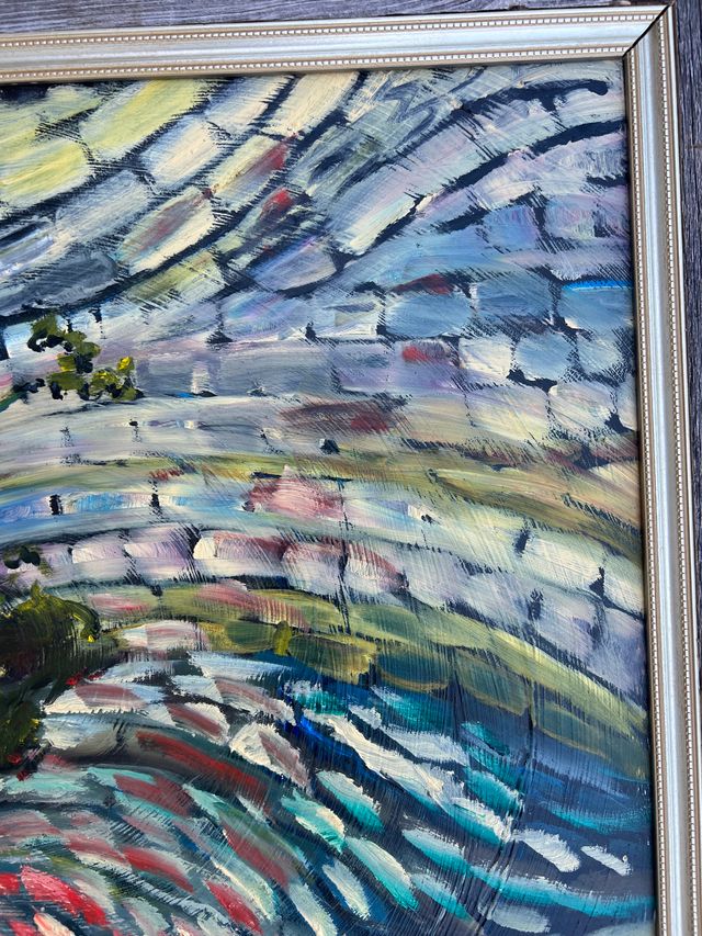 Summer's Struggle | Original Oil Painting on Panel