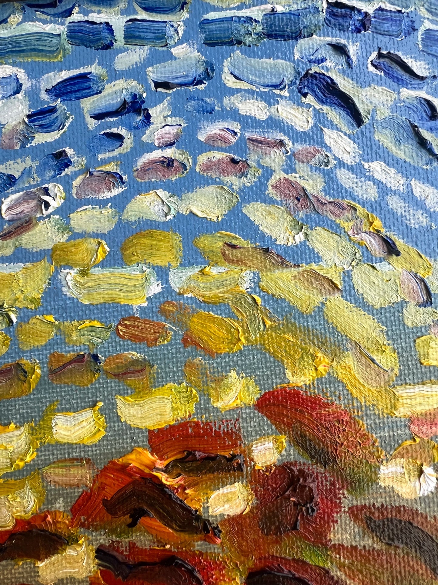 Whirling Cypress | Original Oil Painting