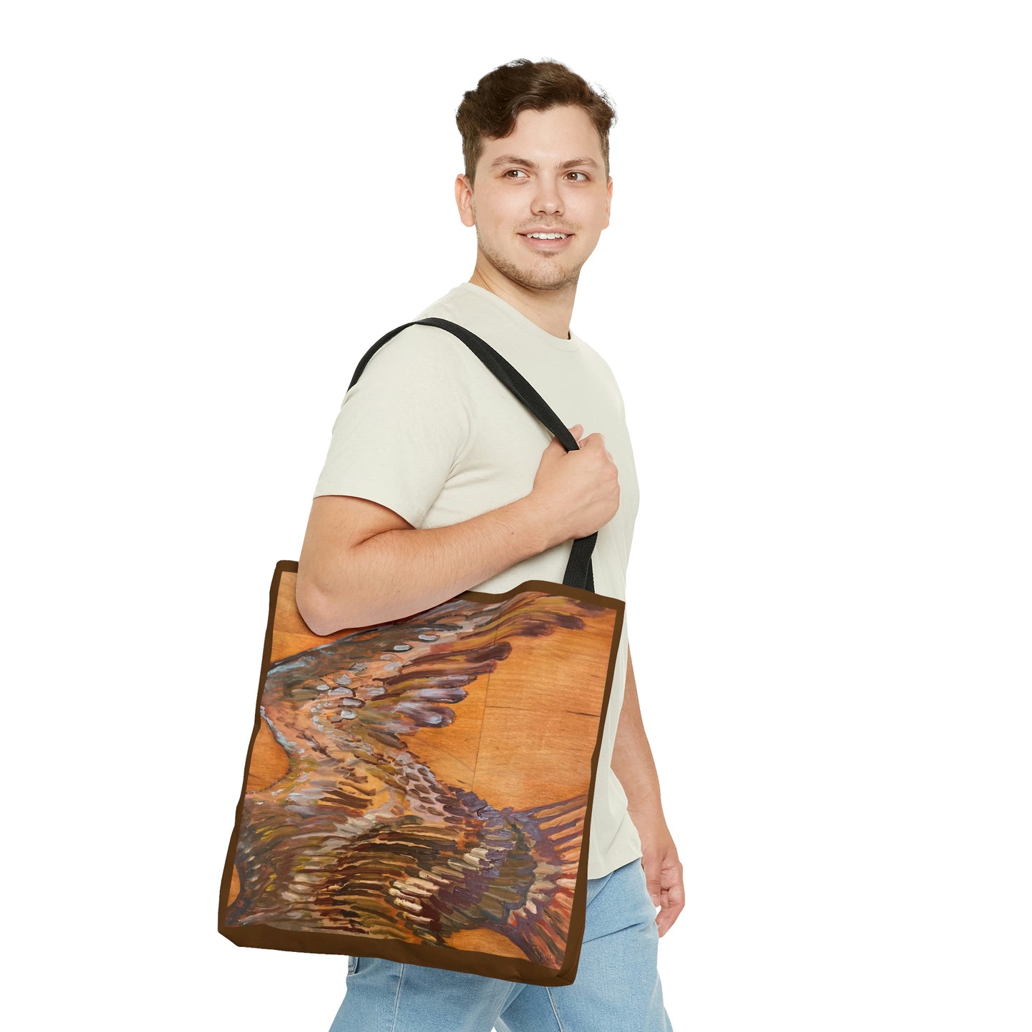 Flight of the Red Falcon | AOP Tote Bag