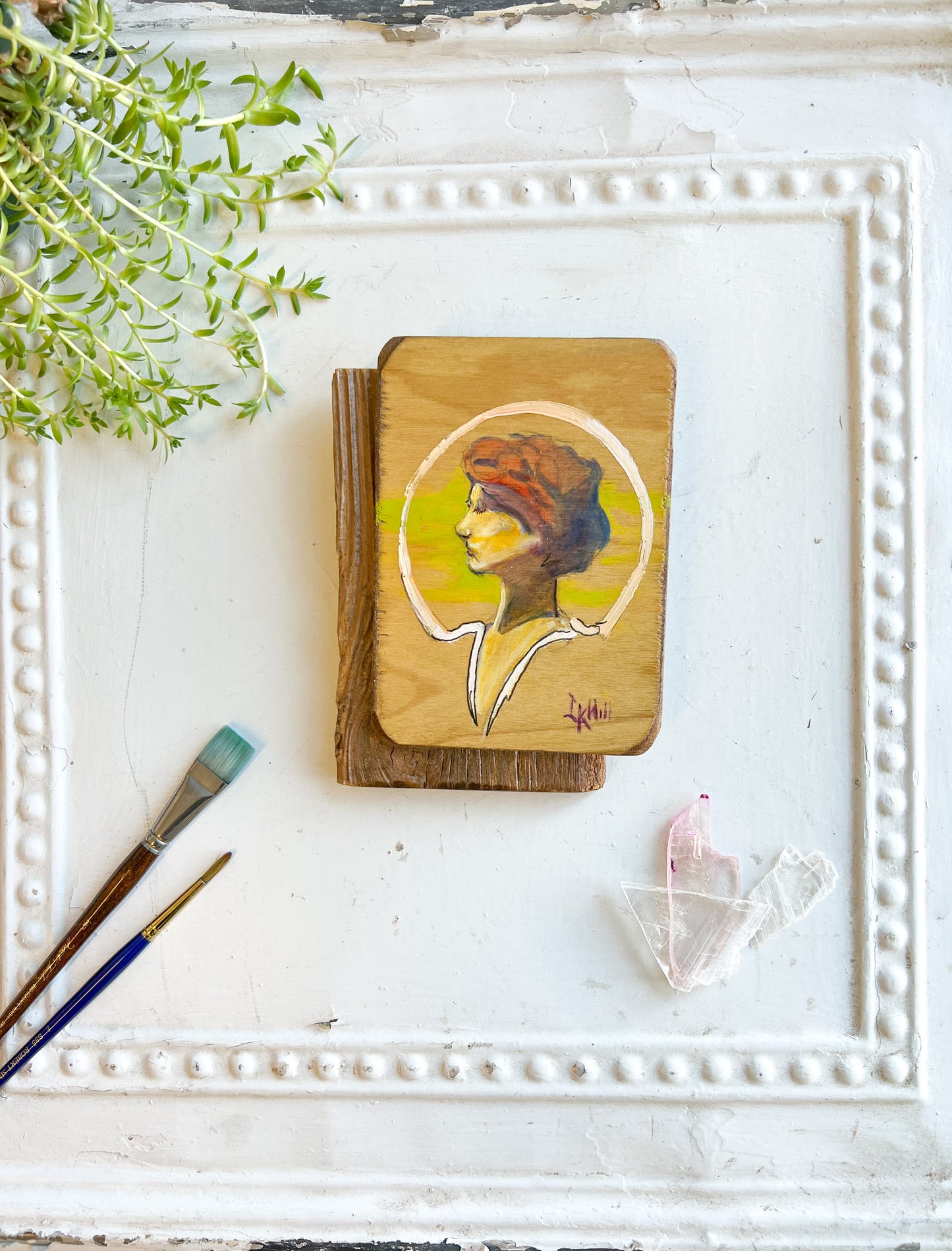 Cameo- Abstract Portrait