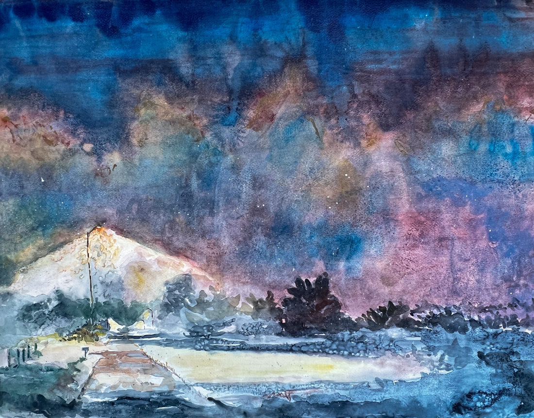 Inspire and Be Inspired: The Cascade Watercolor Masterpiece