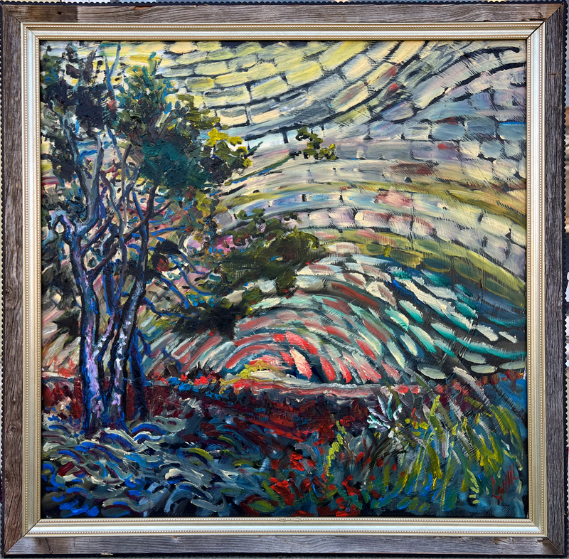 Summer's Struggle | Original Oil Painting on Panel