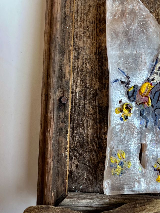Bee | Painted Selenite Assemlage