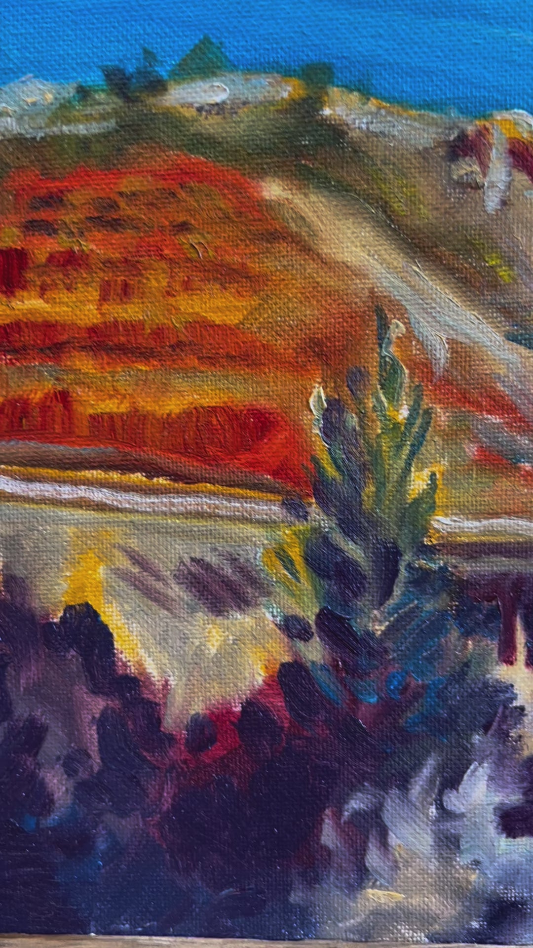 Freedom Bluffs | Original Oil Painting, Painted en Plein Air