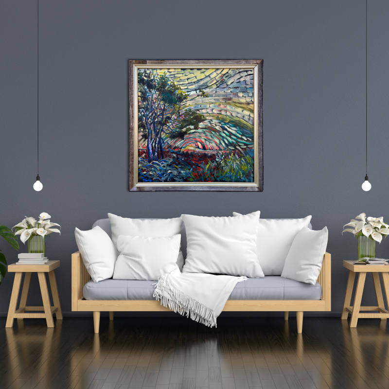 Summer's Struggle | Original Oil Painting on Panel