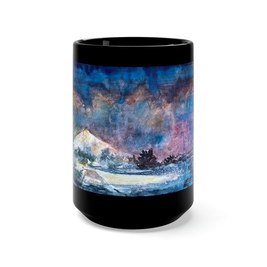 Cascade | Black Mug 15oz