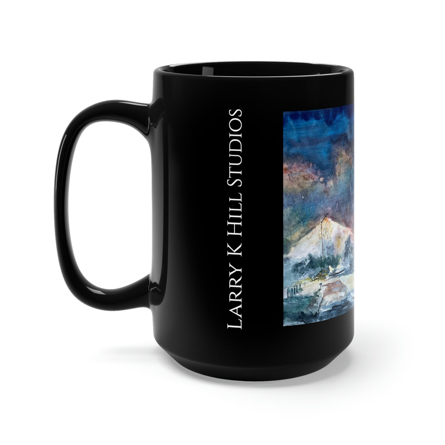 Cascade | Black Mug 15oz