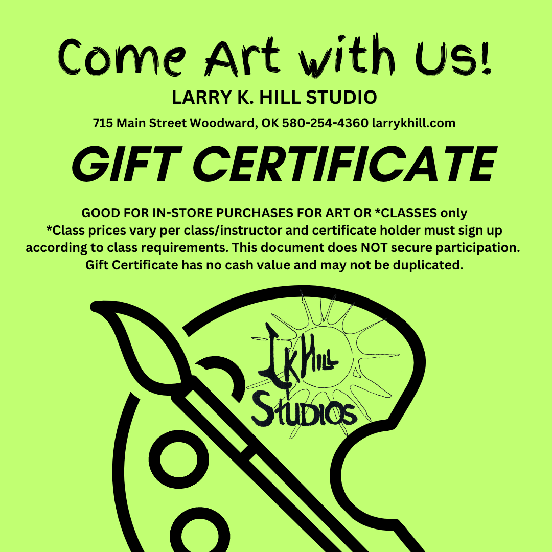 Larry K Hill Gift Cards