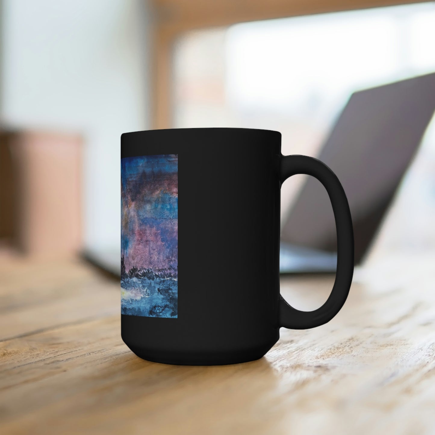Cascade | Black Mug 15oz